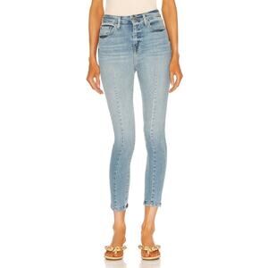 Simkhai 'Rae' Blue High Rise Ankle Skinny Denim Jean Size 25